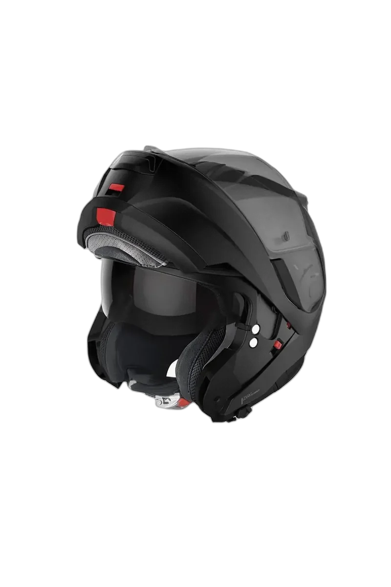 NOLAN N100-6 CLASSIC N-COM 010 MOTO MODULARI CASCHI OPACO NERO