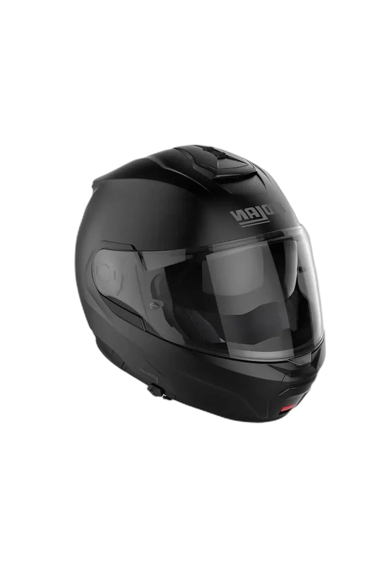 NOLAN N100-6 CLASSIC N-COM 010 MOTO MODULARI CASCHI OPACO NERO