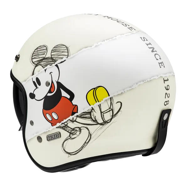 HJC V31 DISNEY MICKEY SKETCH MC1SF FACCIA APERTA CASCHI DI MOTO