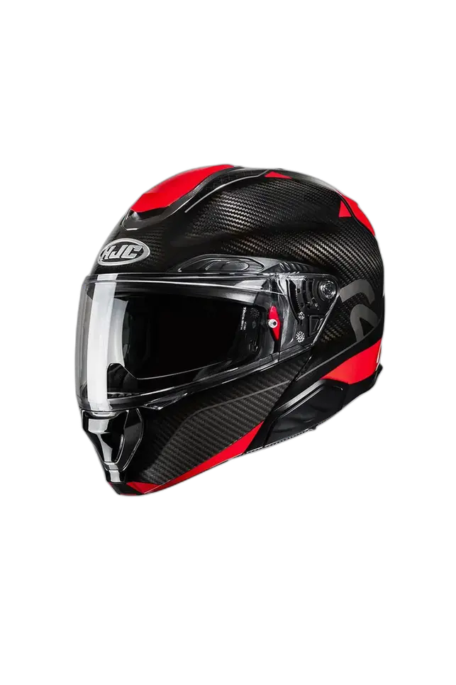 HJC RPHA 91 CARBON NOELA MC1 MODULARE CASCHI DI MOTO ROSSO