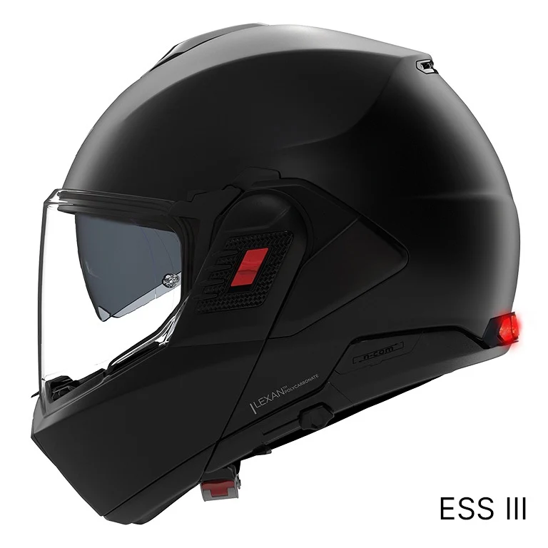 CASCO REVERS NOLAN N120-1 ESS III 300 NERO OPACO FLIP UP