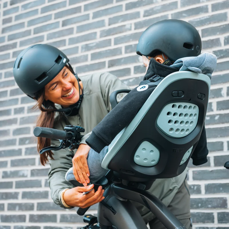 Seggiolino per bici Thule Yepp 2 mini - Crema