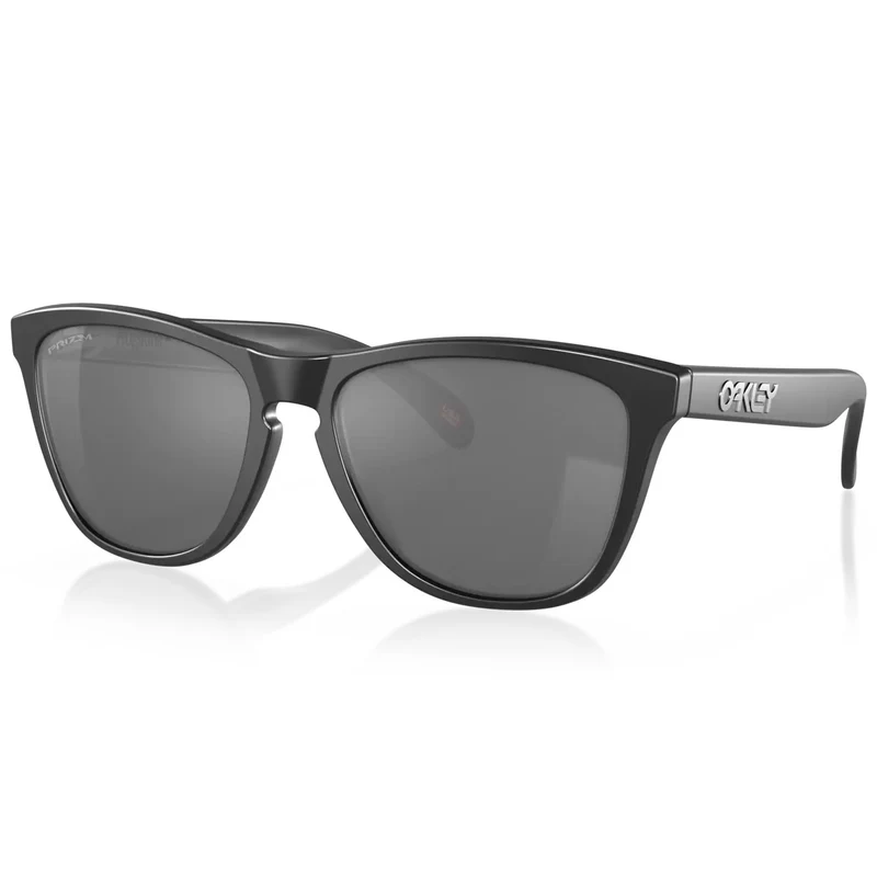 Occhiali Oakley Frogskins - Nero opaco prizm polar