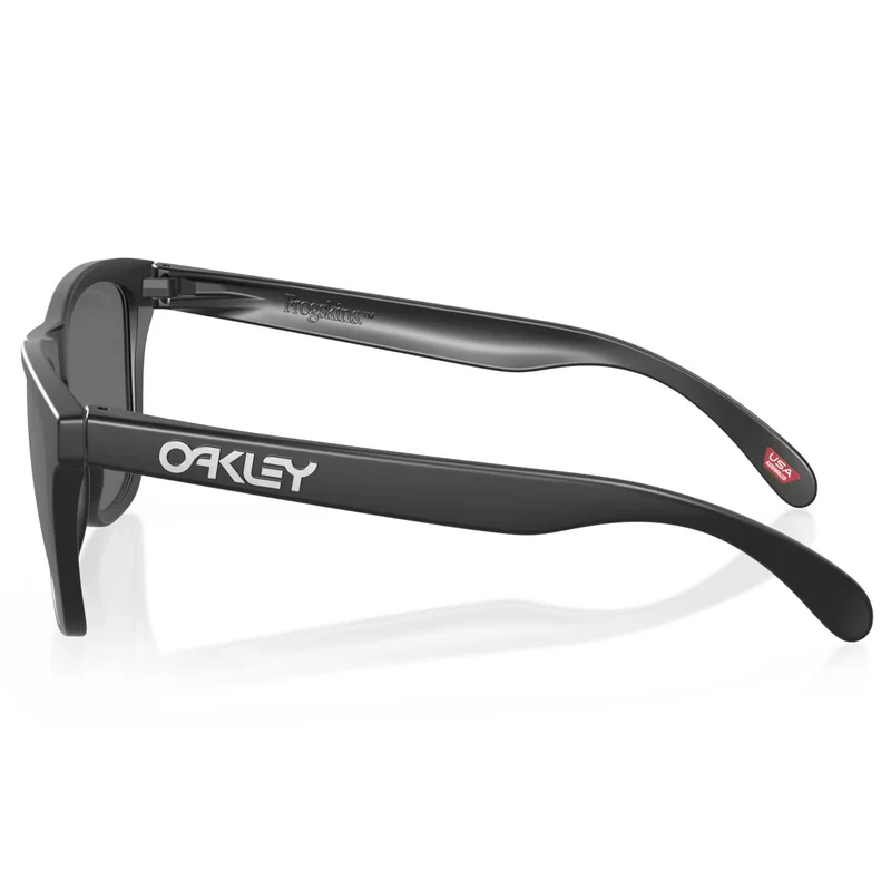 Occhiali Oakley Frogskins - Nero opaco prizm polar