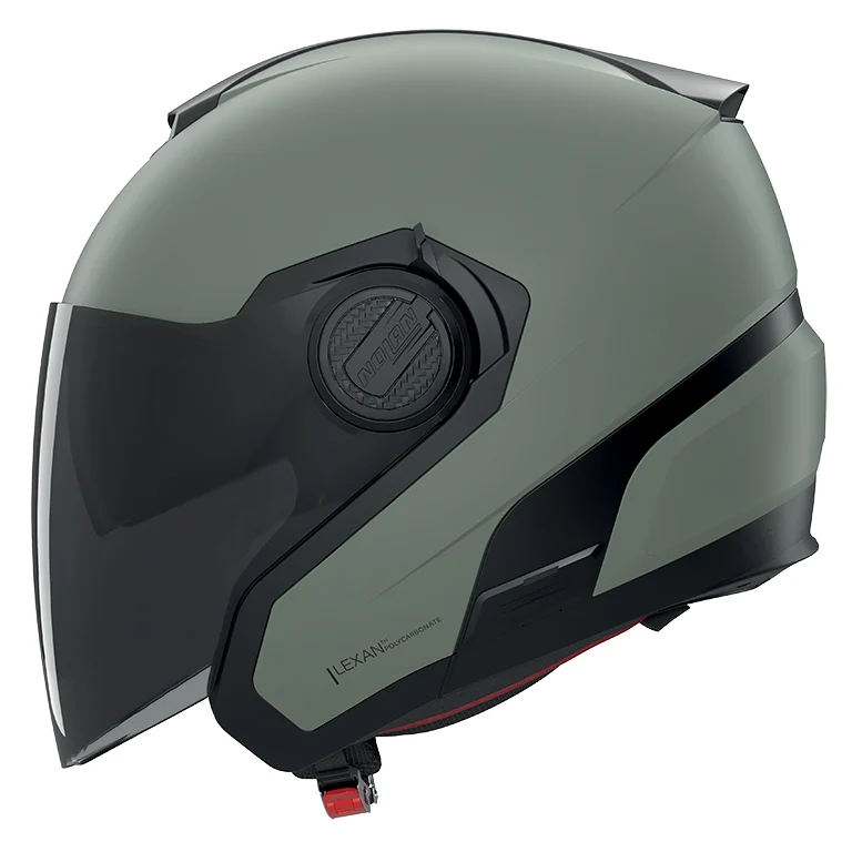 CASCO JET NOLAN N40-5 06 CLASSICO NOBIL 337 VERDE GRIGIO OPACO