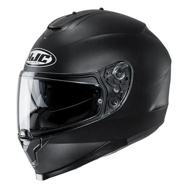 HJC C70N INTEGRALE CASCHI DI MOTOSPORTIVO NERO SEMI OPACO