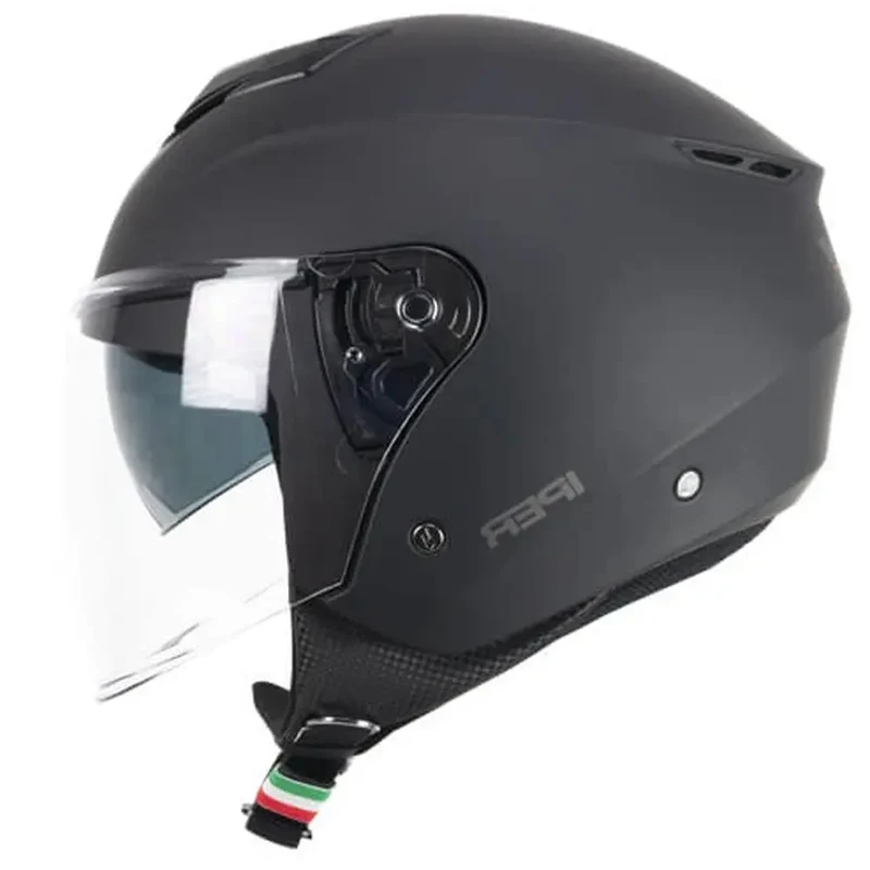 CGM 126A IPER MONO JET CASCHI DI MOTO NERO