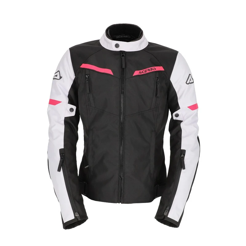 GIUBBINO DONNA ACERBIS CE X-STREET NERO ROSA