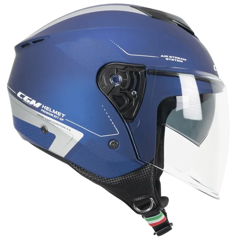 CGM 126G IPER CITY MOTO JET MOTO CASCHI DI MOTO BLU