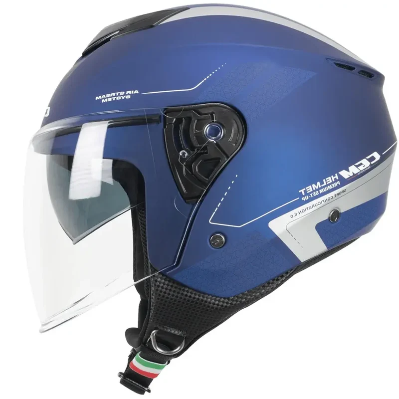 CGM 126G IPER CITY MOTO JET MOTO CASCHI DI MOTO BLU