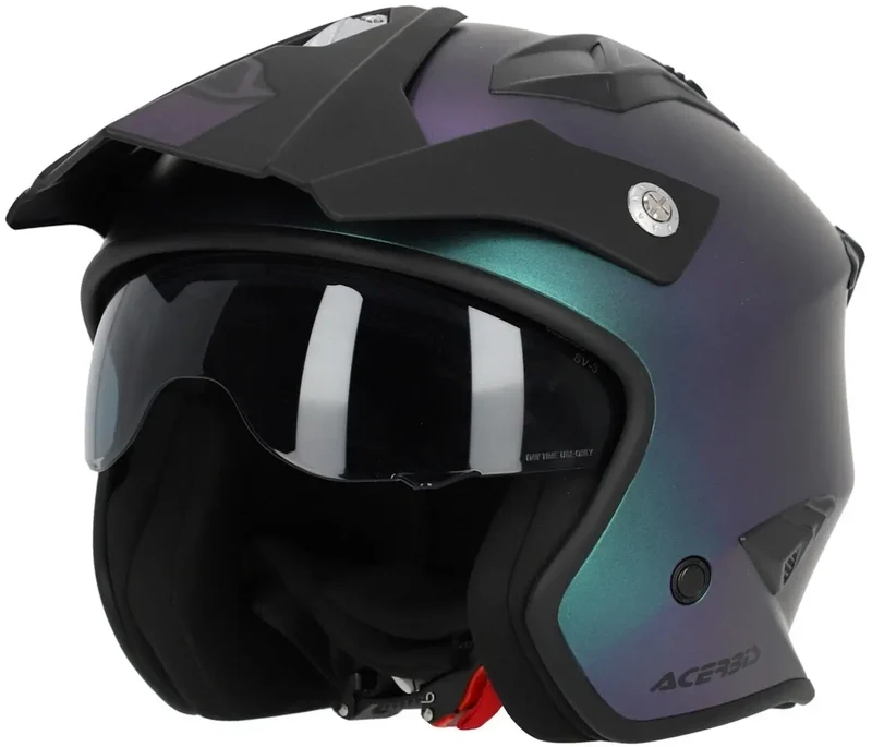 ACERBIS ARIA METALLIC JET CASCHI DI MOTO