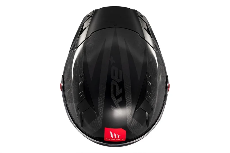 MT KRE+ S SOLID A11 CARBONIO INTEGRALE CASCHI DI MOTO LUCIDA