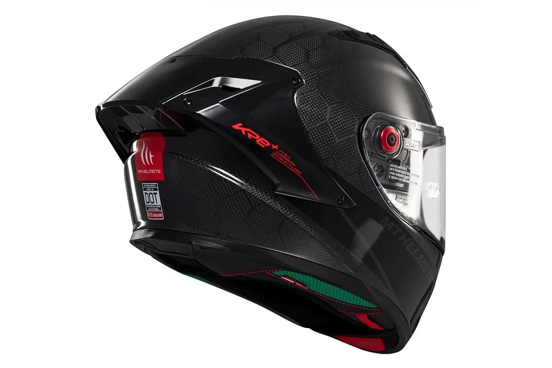 MT KRE+ S SOLID A11 CARBONIO INTEGRALE CASCHI DI MOTO LUCIDA
