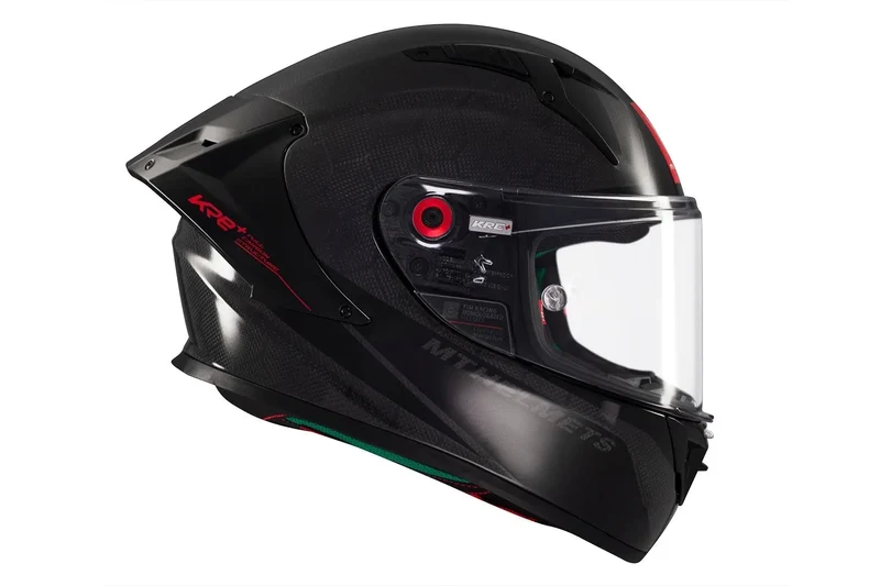 MT KRE+ S SOLID A11 CARBONIO INTEGRALE CASCHI DI MOTO LUCIDA