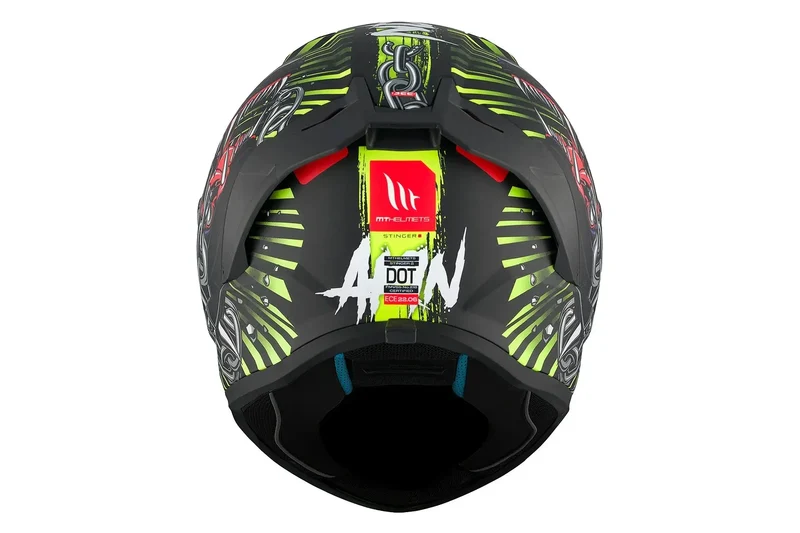 MT STINGER 2 AKIN OMOLOGAZIONE ECE A3 INTEGRALE CASCHI DI MOTO OPACO