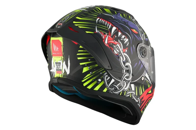 MT STINGER 2 AKIN OMOLOGAZIONE ECE A3 INTEGRALE CASCHI DI MOTO OPACO