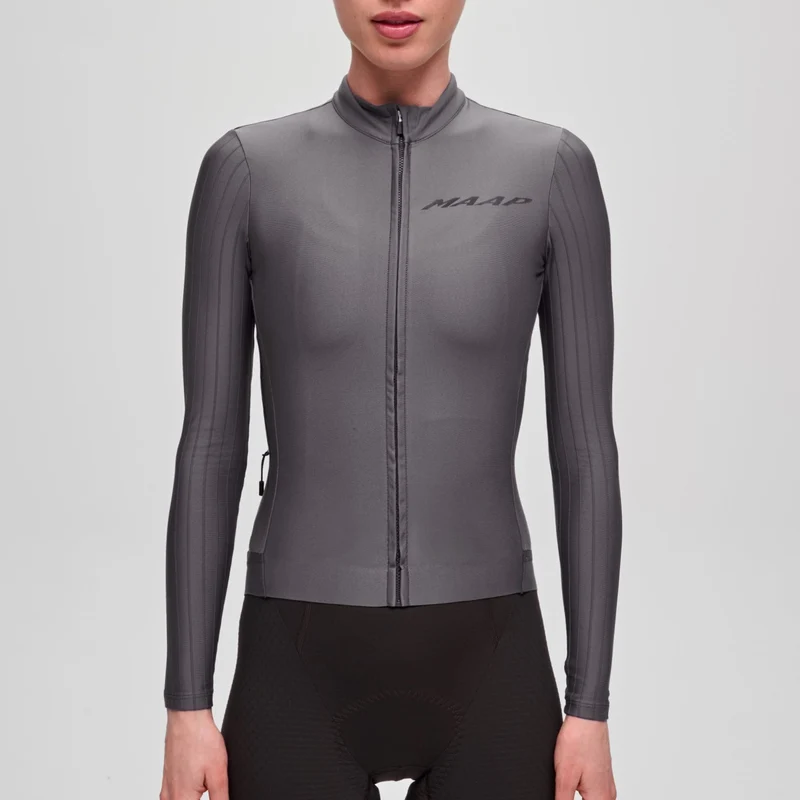 Maglia donna maniche lunghe Maap Pro Aero Thermal - Grigio