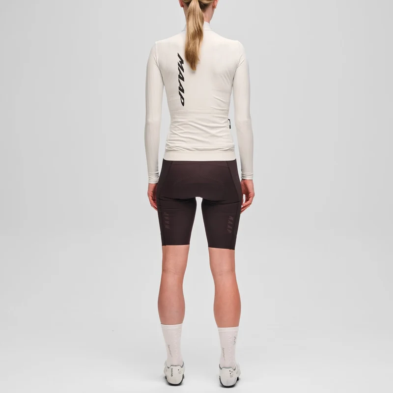 Maglia donna maniche lunghe Maap Pro Aero Thermal - Bianco