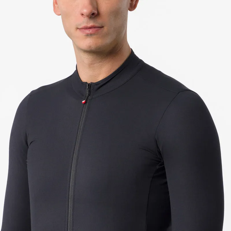Maglia maniche lunghe Castelli Thermowoven - Nero