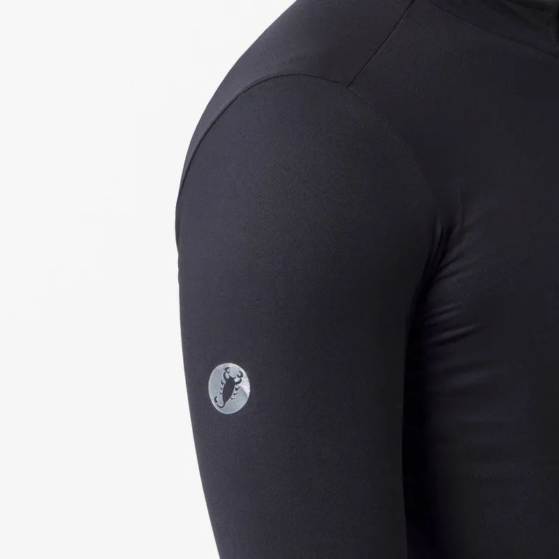 Maglia maniche lunghe Castelli Thermowoven - Nero