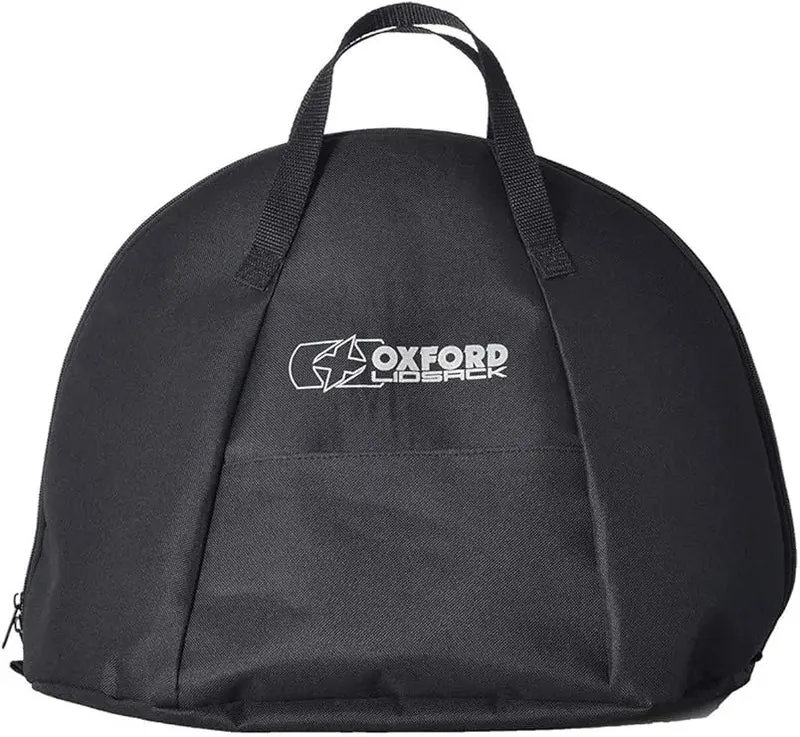 Oxford per casco moto Borsa, nera, resistente all'acqua
