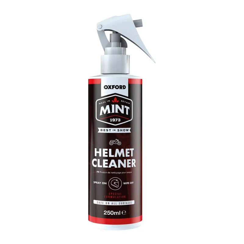 Oxford Detergente Visiera Casco Mint250ml - Cura dell'attrezzatura per moto