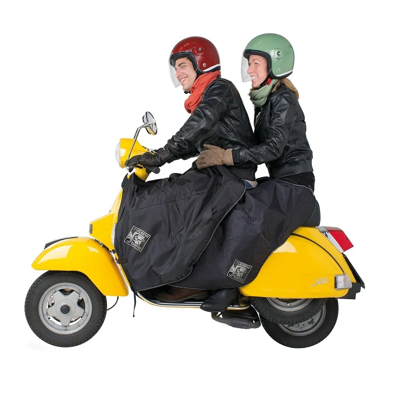 COPRIGAMBE PASSEGGERO NERO R091-SCOOTER TUCANO URBANO