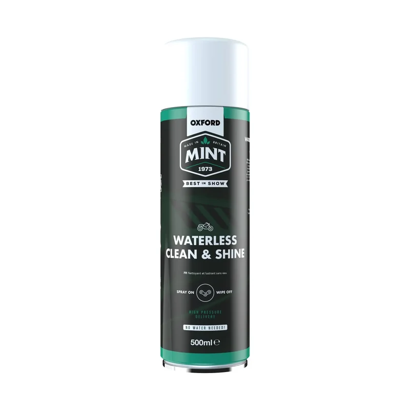 Oxford Mint Waterless Clean & Shine: Soluzione Facile e Veloce per la Pulizia della Bici