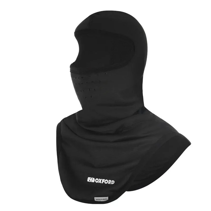 Oxford Passamontagna Deluxe in micropile - Nero