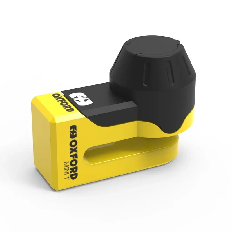 Oxford Mini Lucchetto a disco giallo
