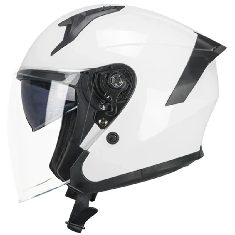 SKA-P 1MHA JEDI MONO Motociclo Jet Caschi Bianco