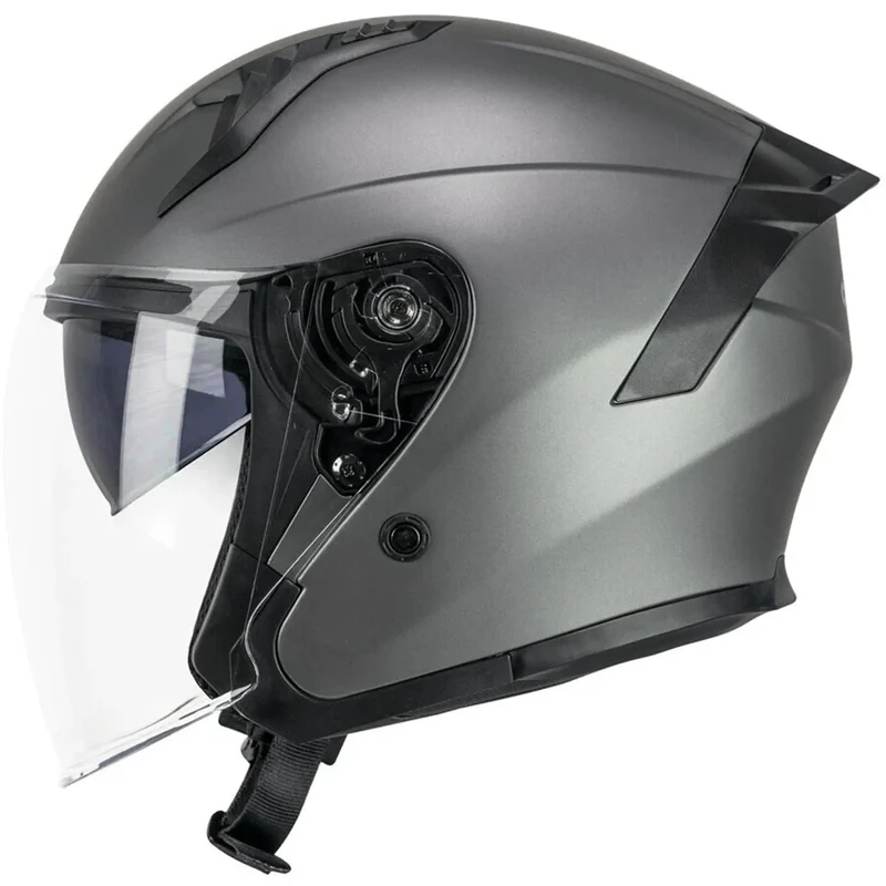 SKA-P 1MHG Jedi Sport Moto Aperta Jet Caschi Antracite satinato