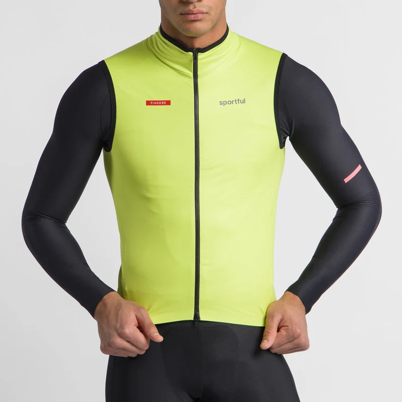 Gilet Sportful Fiandre 2 - Giallo