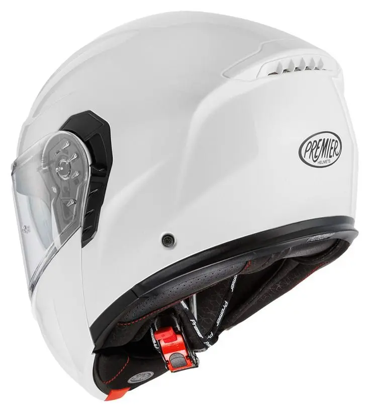 PREMIER Genius Evo U8 Caschi Modulari Da Moto Bianco