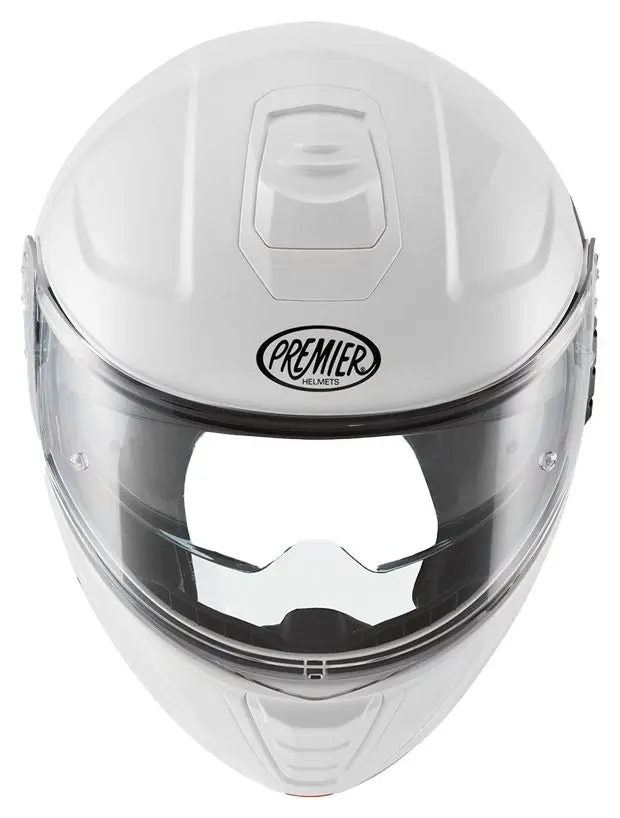 PREMIER Genius Evo U8 Caschi Modulari Da Moto Bianco