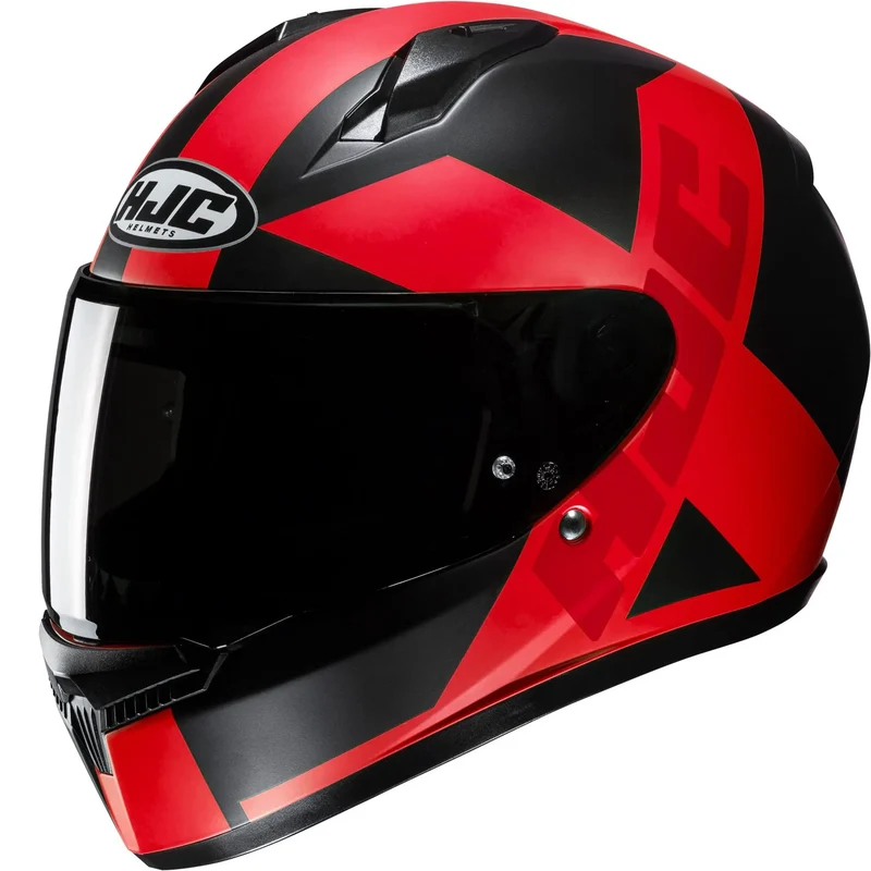 HJC C10 TEZ MC1SF INTEGRALE CASCHI DI MOTO ROSSO