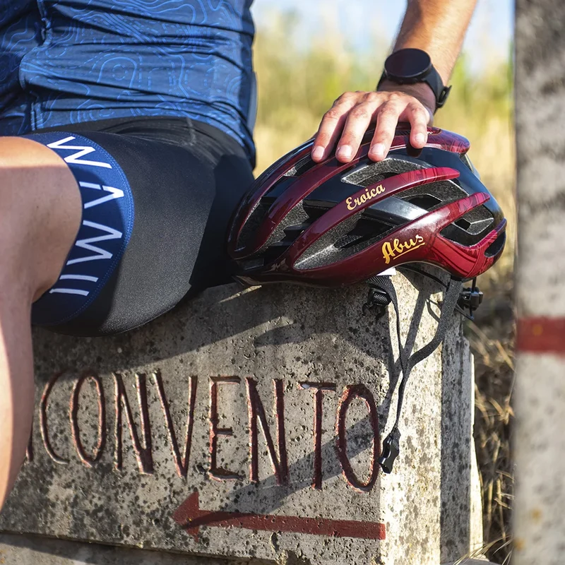 Casco Abus AirBreaker x Eroica - Rosso
