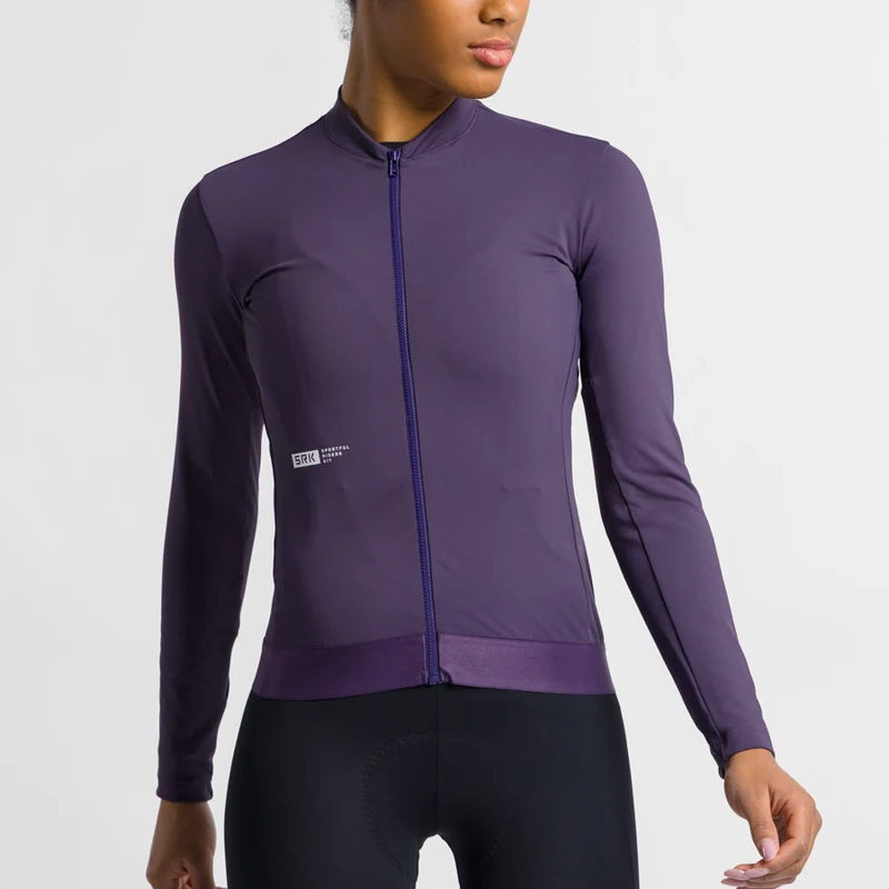 Maglia donna maniche lunghe Sportful Srk 2 - Viola