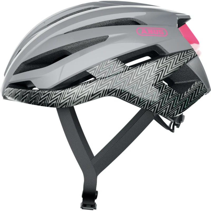 Casco Abus Stormchaser ZigZag - Grigio