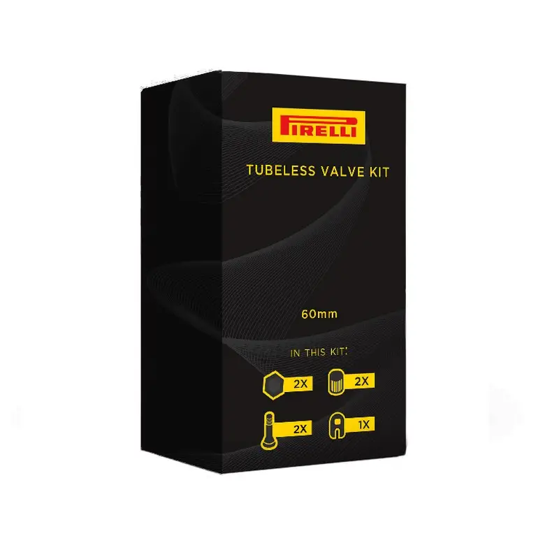 Kit valvole Tubeless Pirelli - 40 mm