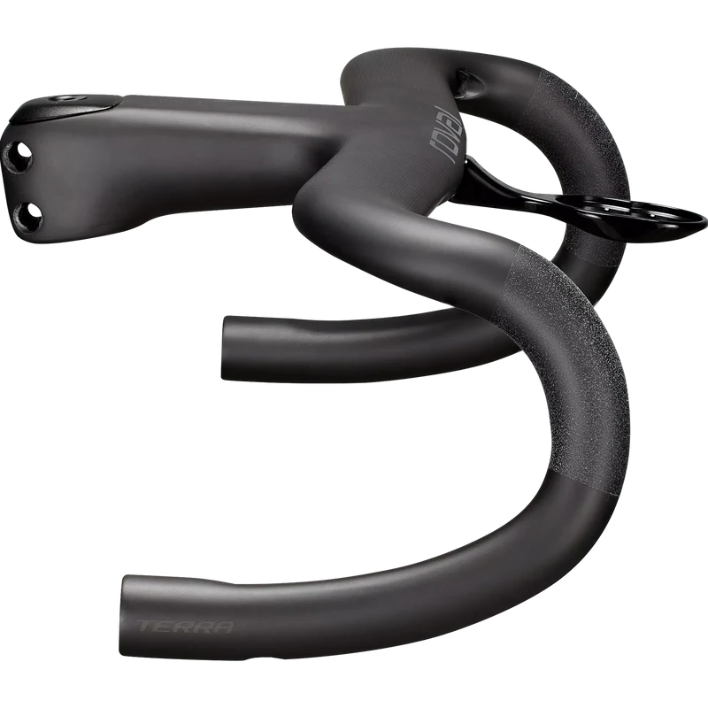 Manubrio integrato Roval Terra 12 Flare 400 mm - Nero