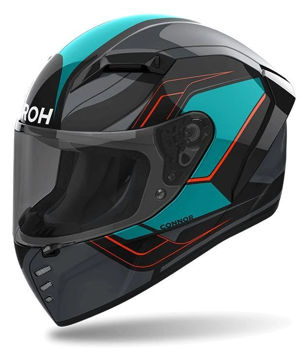 CASCO INTEGRALE AIROH CONNOR DUNK OM.22.06 GRIGIO NERO