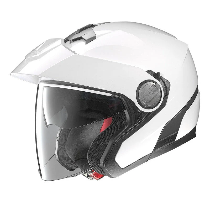 CASCO NOLAN JET N40 CLASSIC PLUS N-COM 018 BIANCO.TAGLIA