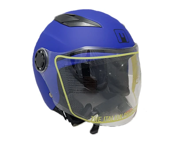 CASCO JET MPH PLAY OMOLOGAZIONE 06 BAMBINO BLU OPACO