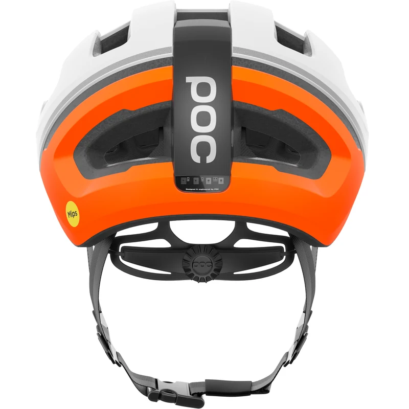 Casco Poc Omne Beacon Mips - Bianco arancio
