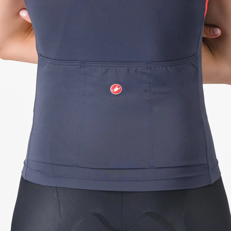 Top donna Castelli Sole - Blu