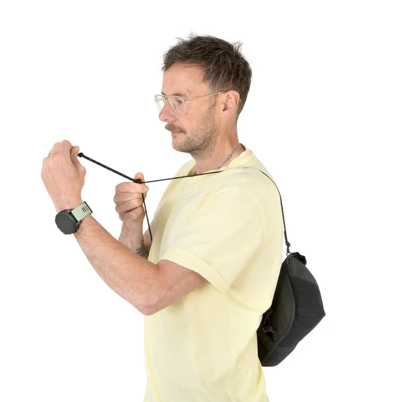Borsa a manubrio Restrap Rolltop 4L - Nero