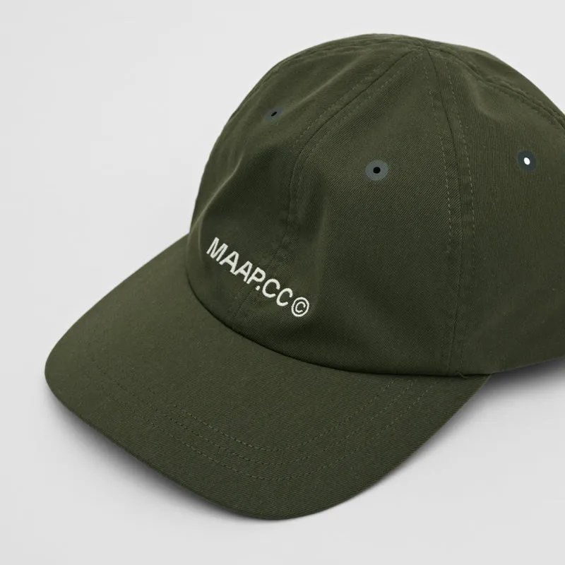 Cappellino Maap CC 6 Panel Twill - Verde