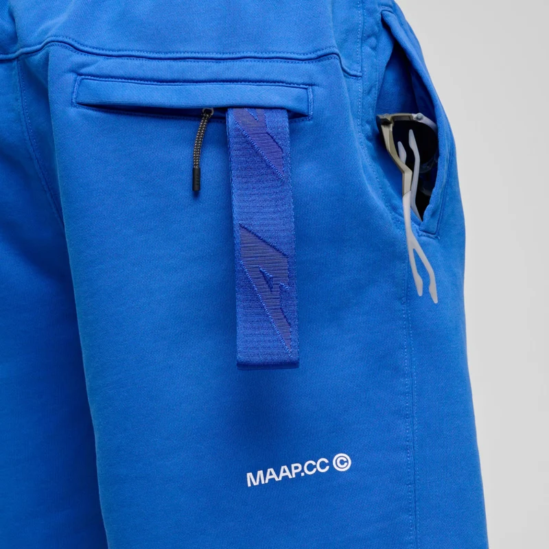 Pantaloncini Maap Essentials CC Sweat Short - Blu