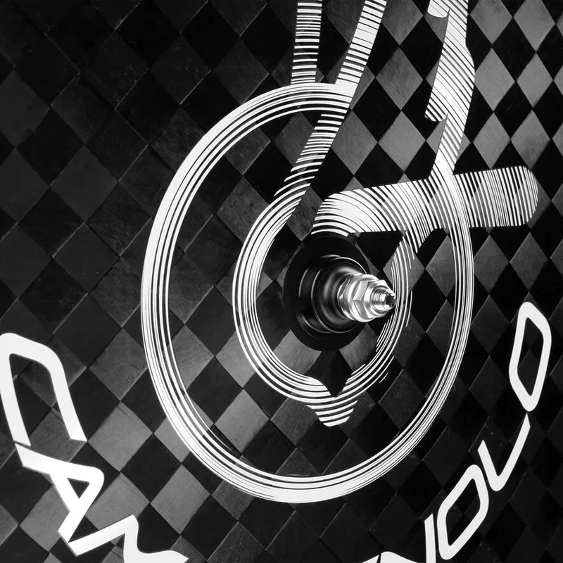 Ruota anteriore Campagnolo Ghibli 0.9 Track 2wf - Nero